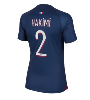 Paris Saint-Germain Achraf Hakimi #2 Kotipaita Naisten 2023-24 Lyhyet Hihat